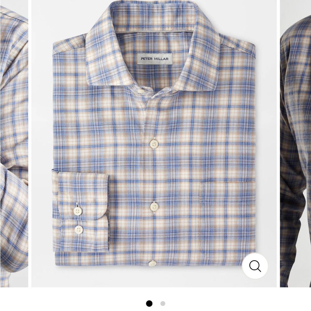 NWT M & XXL Peter Millar cape code button up